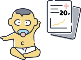 新生兒保障規劃以20年為期