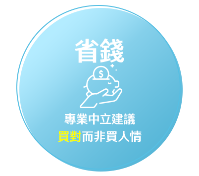 省錢-專業中立建議，買對而非買人情