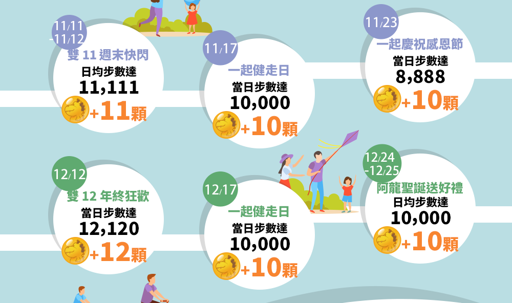 7、8、9月 TeamWalk快閃任務